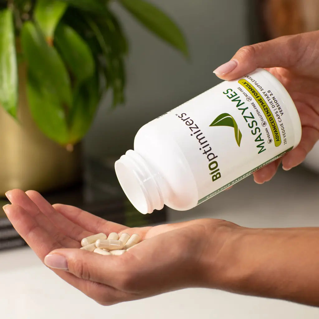 Masszymes Enzimas Digestivas (120 cápsulas)