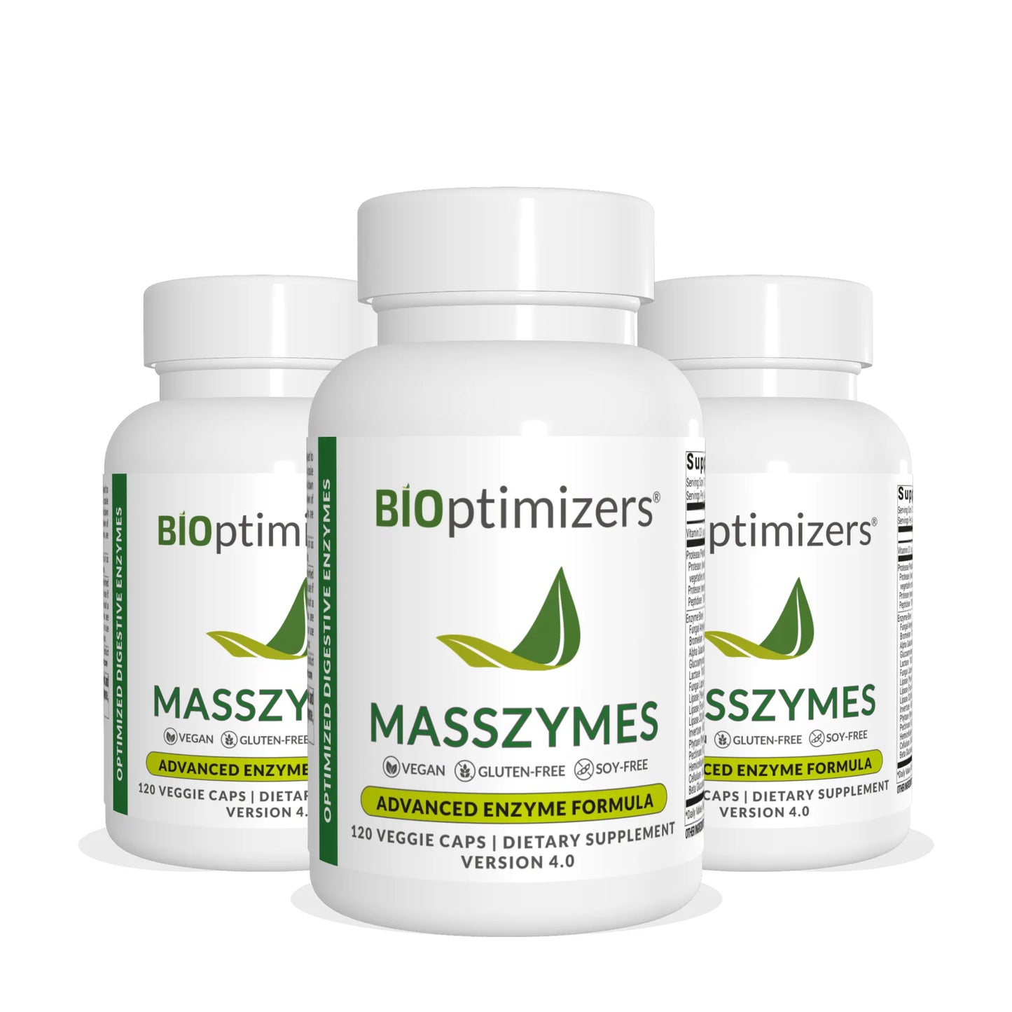 Masszymes Enzimas Digestivas (120 cápsulas)
