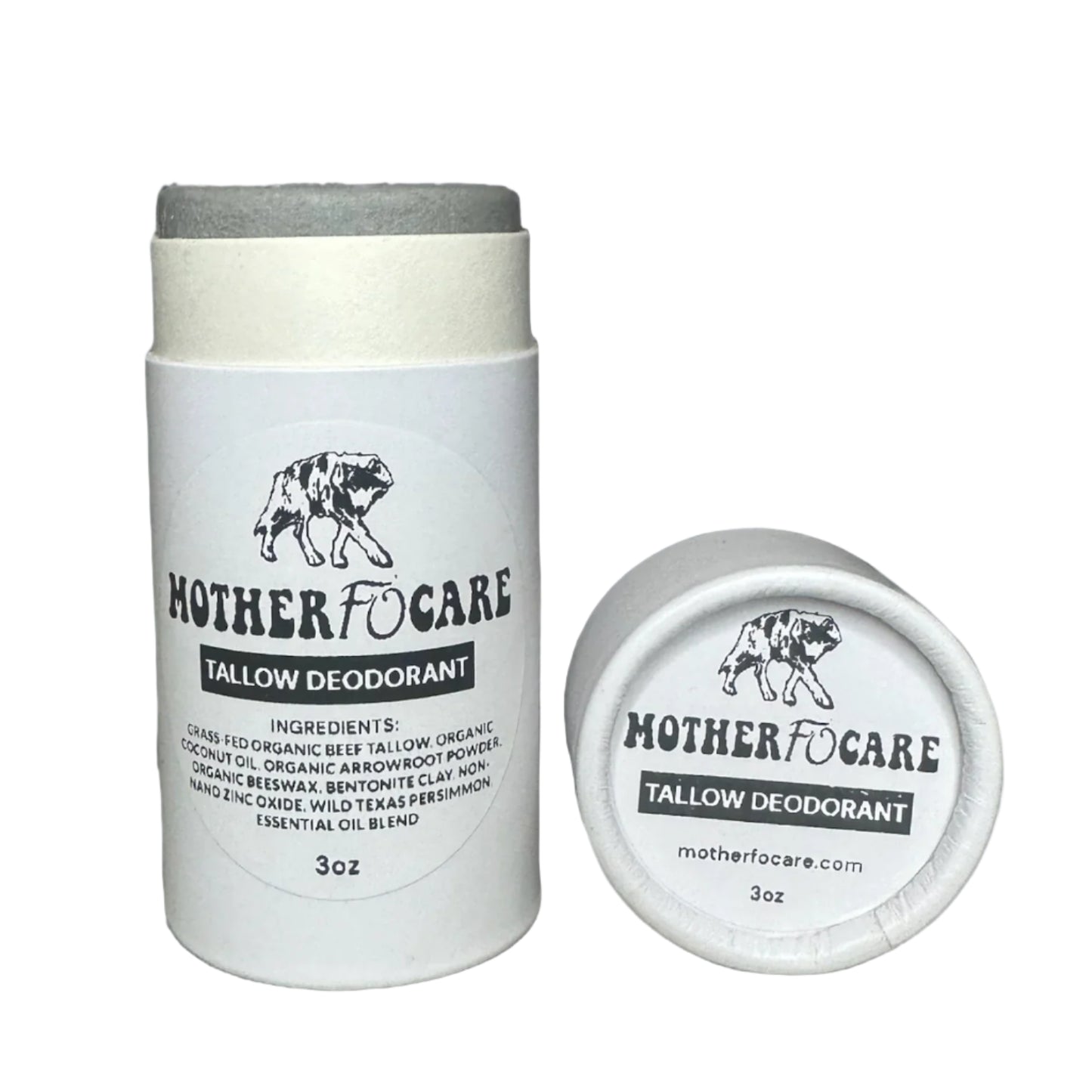 MotherFoCare Tallow Deodorant Stick (2.65oz)