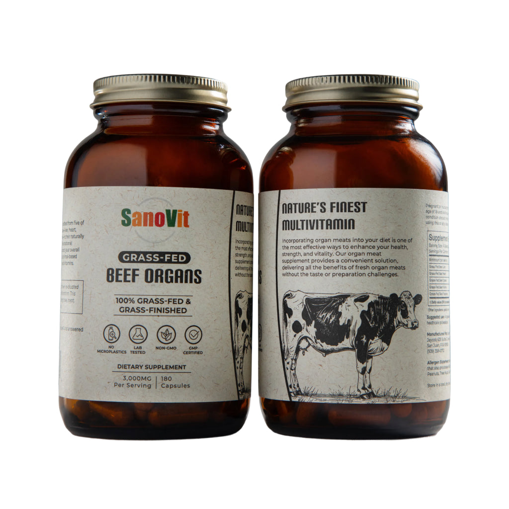 Grass-Fed Beef Organs