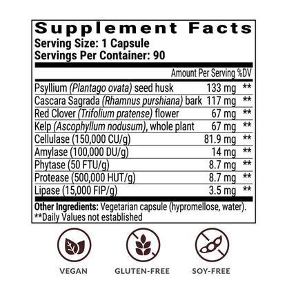 Herbal Power Flush (90 cápsulas)
